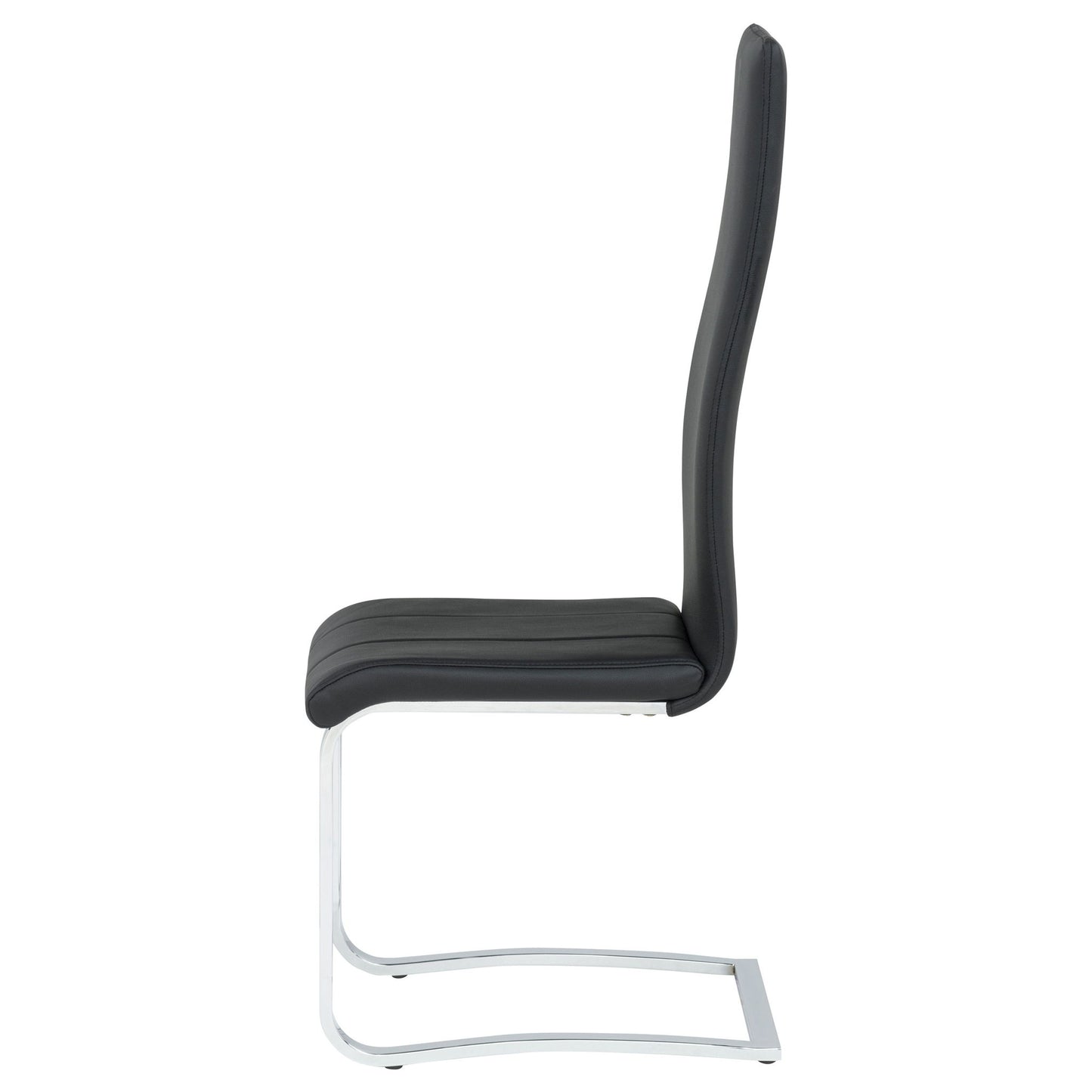 High Back Side Chairs Dining Chairs With Padded Upholstery (Set of 4)