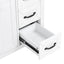 Bathroom Vanity With Sink, Freestanding Design, Soft Close Doors & Drawers - White