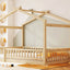 Bed House Bed Frame With Fence