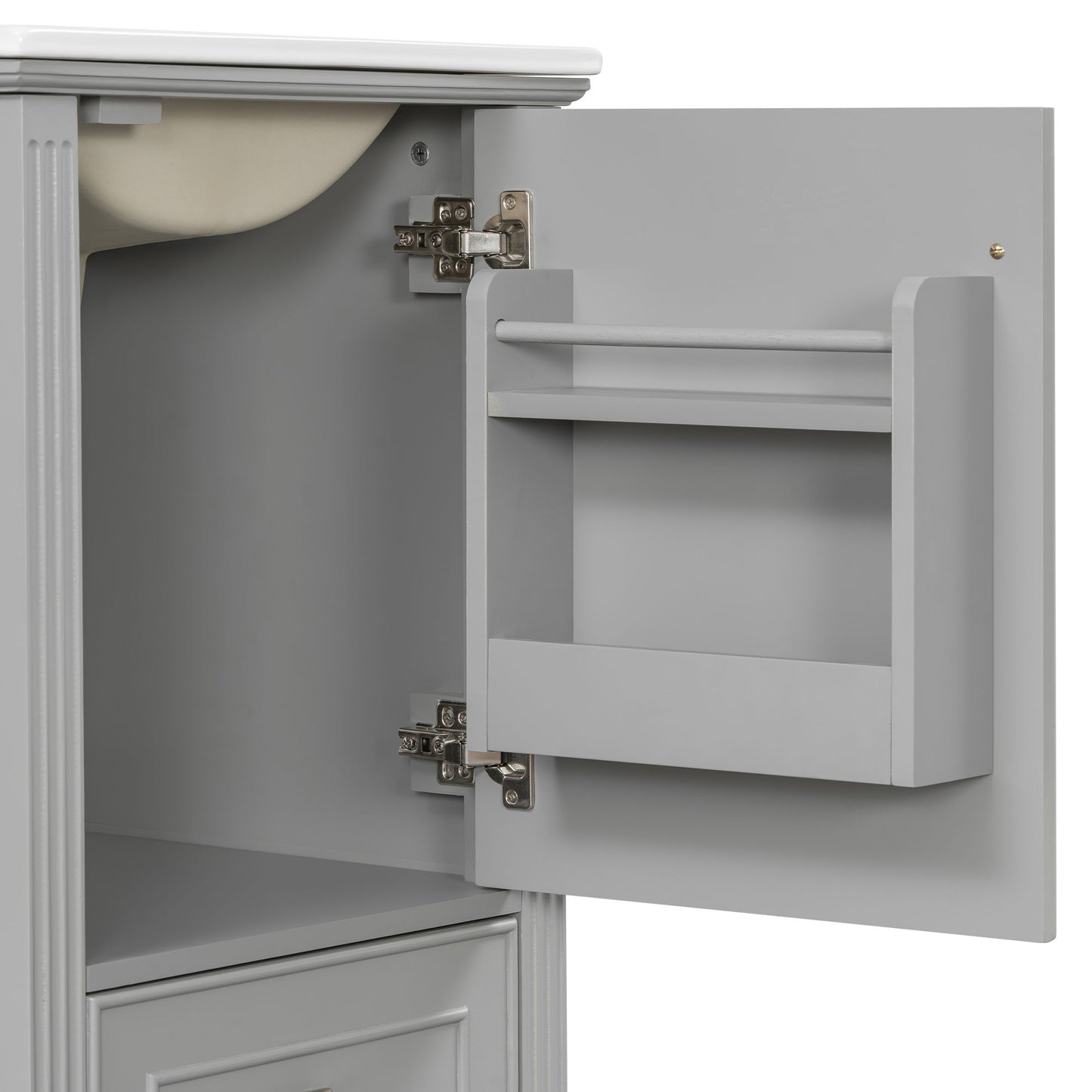 Retro Bathroom Vanity With Sink