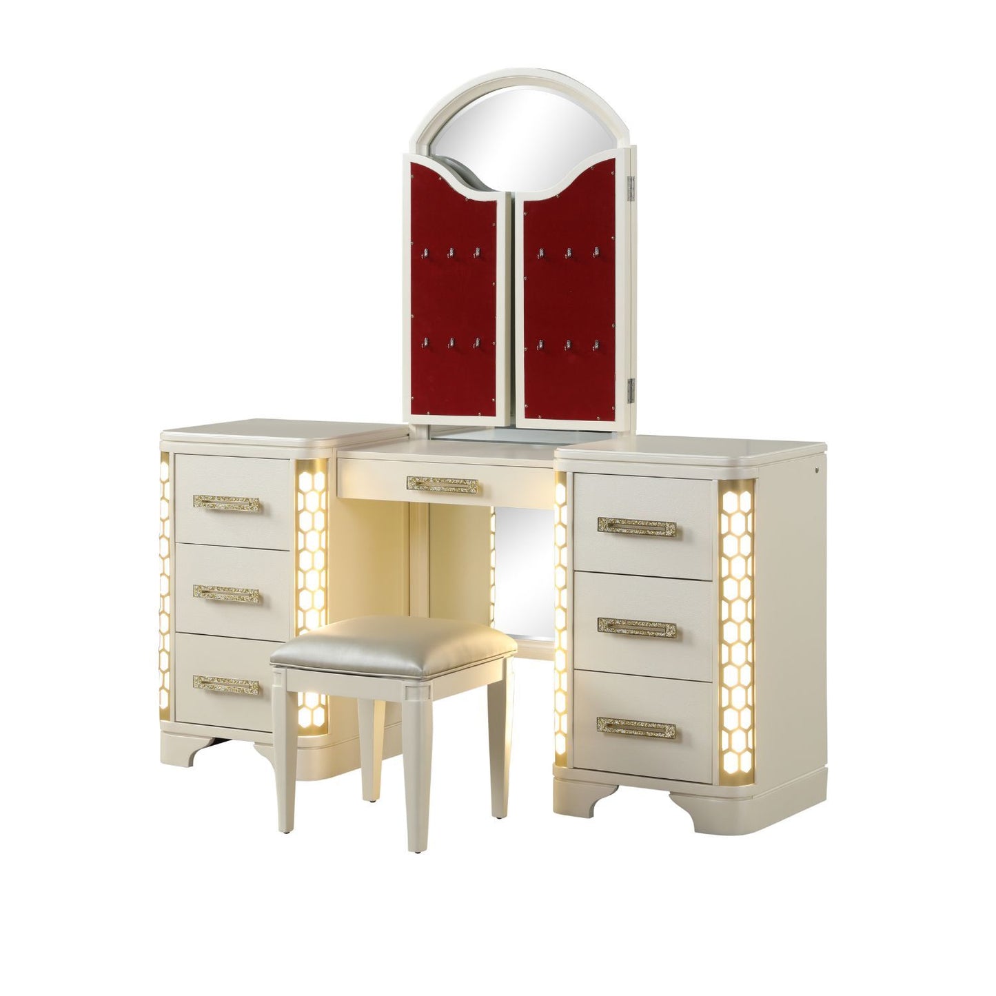 Jasmine - LED Bedroom Set