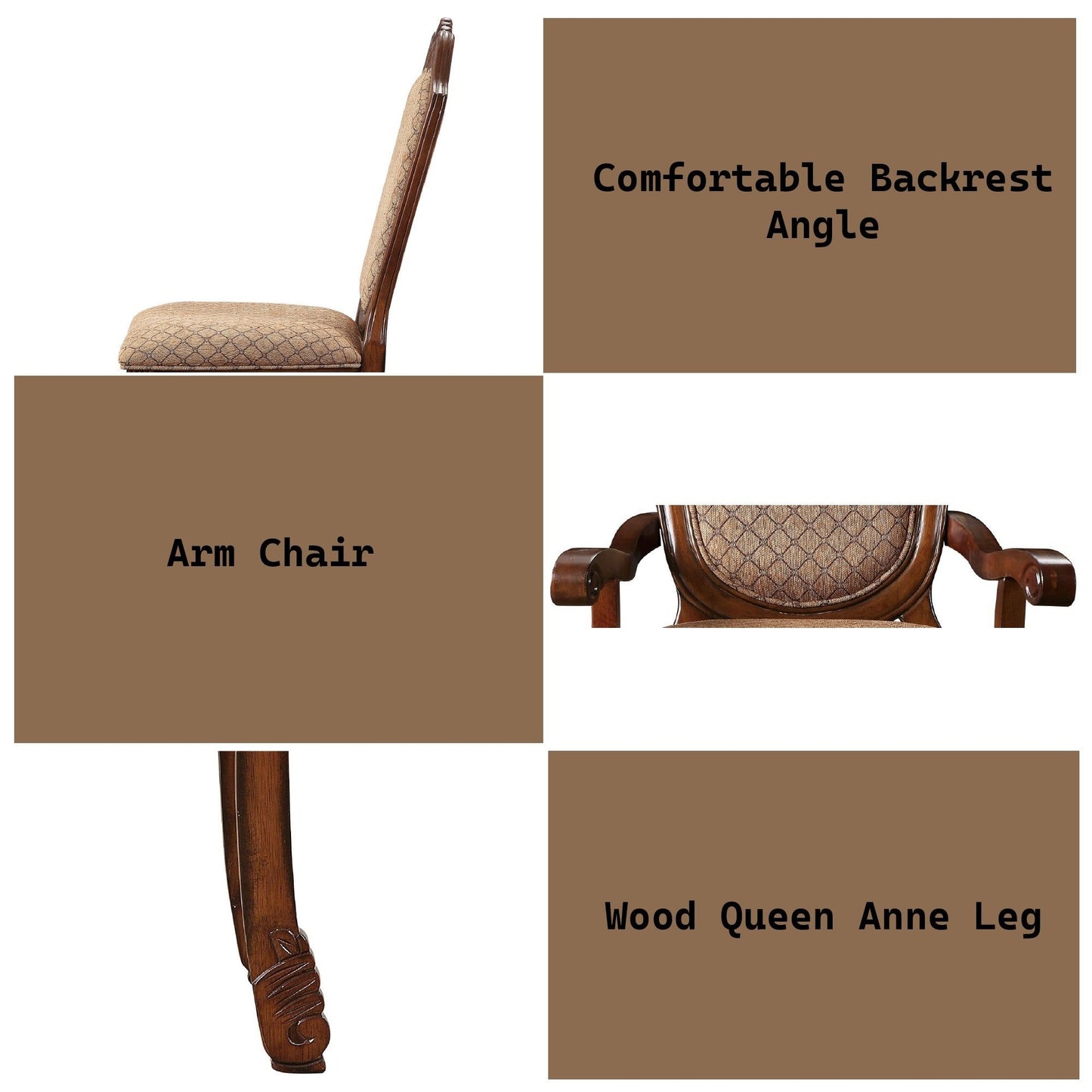 Chateau De Ville - Arm Chair (Set of 2) - Cherry