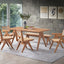 Valentina - 6 Pieces Patio Furniture Set - Rattan / Natural