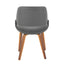 Fabrico - Mid Century Modern Style Dining Chair (Set of 2)
