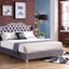 Upholstered Bed Transitional