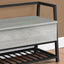 Bench Storage, Rectangular, Contemporary & Modern