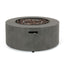 Round Iron Fire Pit With 40, 000 Btu