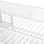 Loft Bed With 4 Tier Shelves And Storage