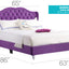 Upholstered Bed Transitional