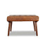 Mark - Tufted Square Genuine Upholstered Ottoman