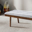 Troni - Bench - Brown / Light Gray