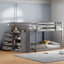 Bunk Bed With 4 Drawers And 3 Shelves