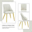 Gaines - Synthetic Leather Side Chair (Set of 2) - White