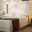 Hosford - Minimalist Upholstered Wingback Bed