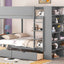 Bunk Bed With 2 Drawers And Multi Layer Cabinet