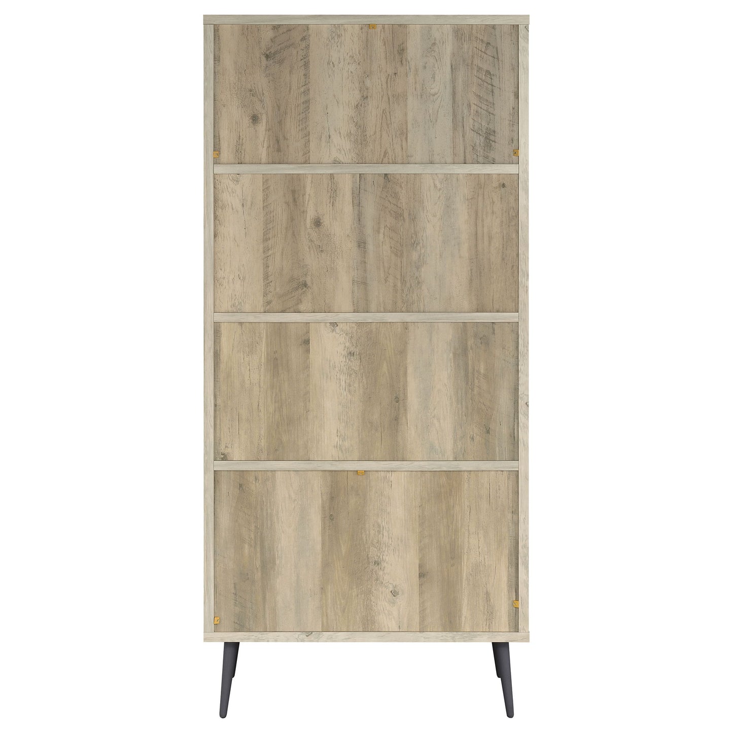 Minerva - 3 Shelf Bookcase With Drawers - Natural