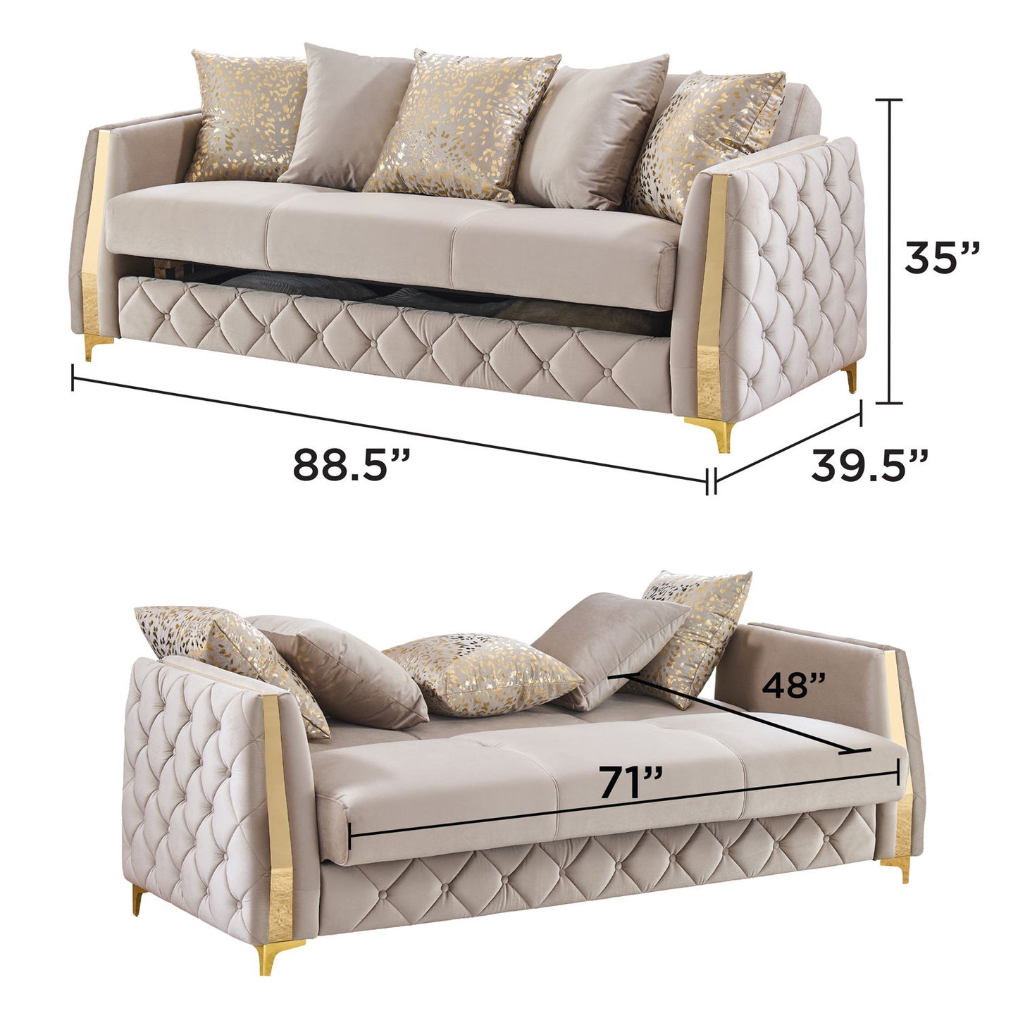 Lippa - Sleeper Sofa