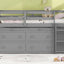 Loft Bed With Retractable Writing Desk And 4 Drawers, With Lateral Portable Desk And Shelves
