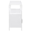 Kenneth - 2 Door Radio Weave Accent Cabinet - White