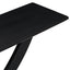 Console Table With Cross Leg Base And Reinforced Support Plate