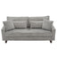 Modern Loveseat Sofa With 4 Pillows