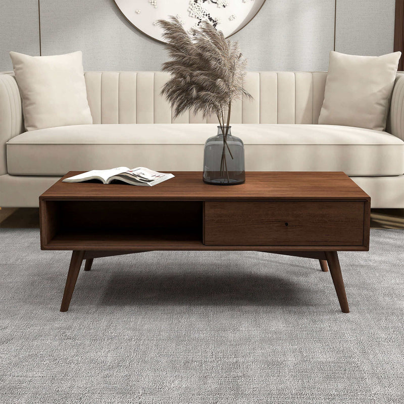 Caroline - Coffee Table - Walnut Brown