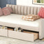 Upholstered Daybed With Slat Support