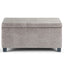 Dover - Upholstered Storage Ottoman Bench