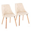 Giovanni - Contemporary Elegant Design Dining Chair (Set of 2)
