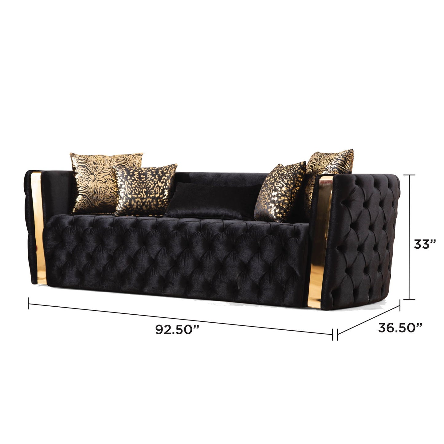 Naomi - Button Tufted Sofa