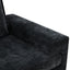 Upholstered Accent Chair With Wide Armrests And Ergonomic Back Support