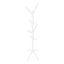 Coat Rack, Hall Tree, Free Standing, 8 Hooks, Entryway, Contemporary & Modern