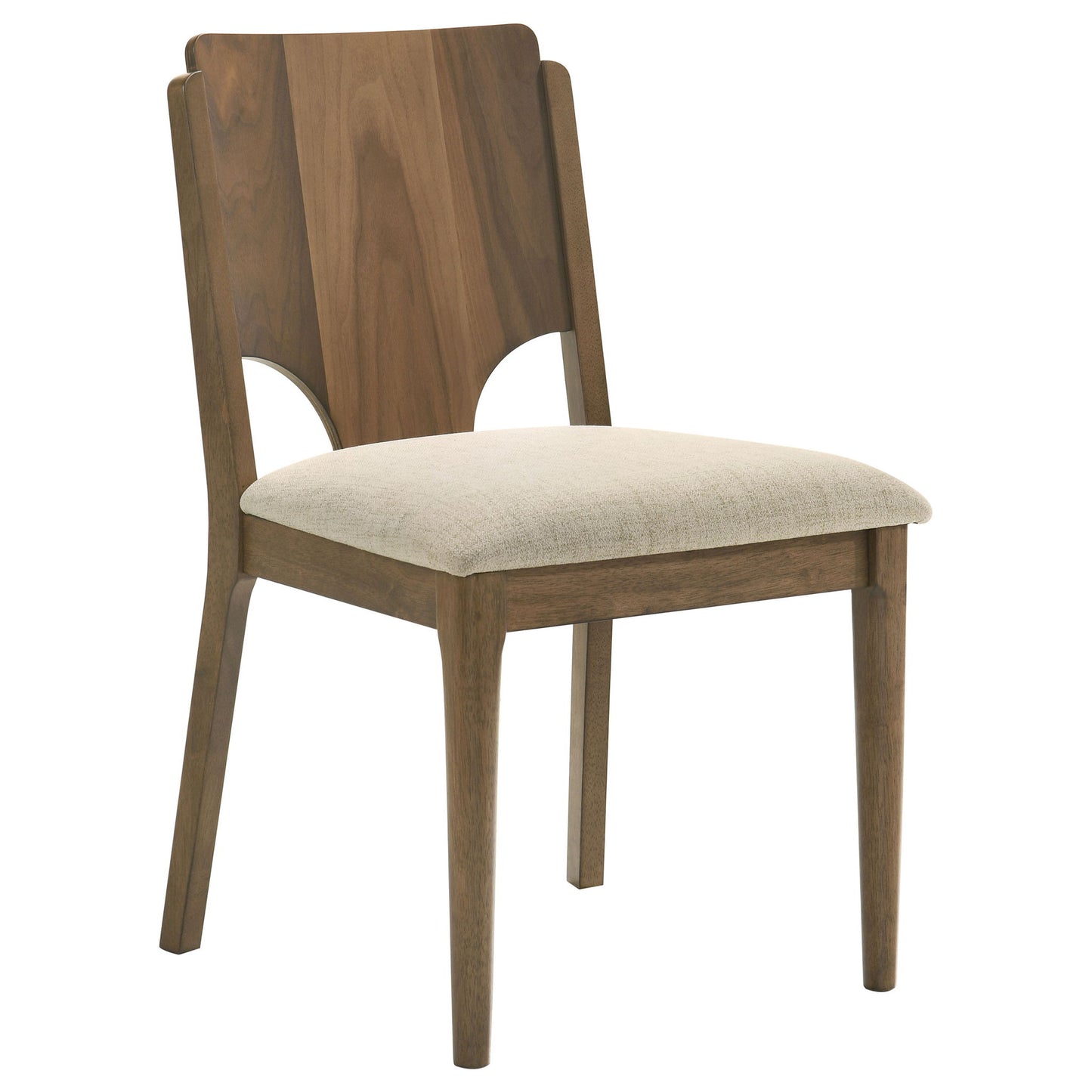 Graham - 7 Piece Rectangular Dining Table Set - Walnut