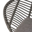 Cordella - Outdoor Woven Wicker Chairs With Cushions, (Set of 2)