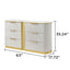 Giovanni - 6 Drawer Dresser (Only Dresser Included, Mirror Not Included) - White
