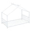 Metal House Platform Bed With Modern Design And Durable Frame