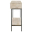 Terrace - 2 Drawer Entryway Console Table - White Washed