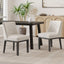 Modern Dining Chair With Durable Fabric Upholstery And Sturdy Wooden Frame (Set of 2)