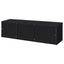 Ian - 2 Door TV Stand Media Console With Storage - Black