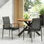 Barrister - Dining Chair (Set of 2) - Black / Natural