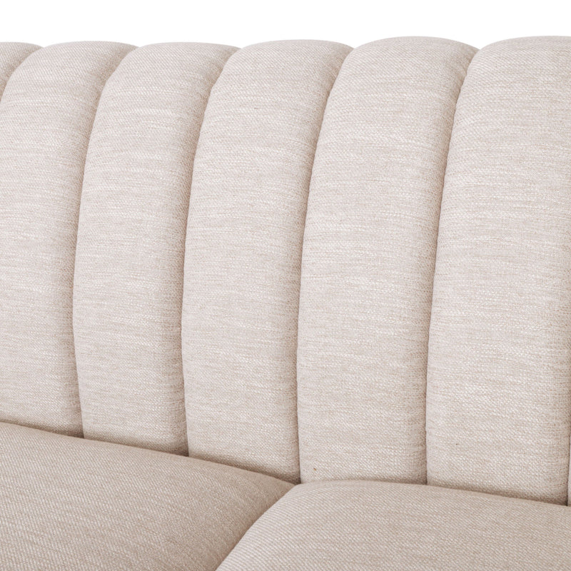 Contemporary 3 Seater Sofa With Accents