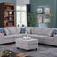 Cooper - Sectional Sofa With Ottomans And Cupholder