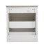 Freestanding Bathroom Vanity With Ceramic Sink, 2 Full Extension Drawers