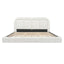 Upholstered Platform Bed With Tufted Headboard