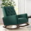 Demetrius - Solid Wood Rocking Chair