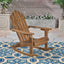Echoes - Outdoor Acacia Wood Adirondack Rocking Chair