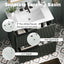 Fluted Bathroom Vanity With Ceramic Sink, Soft Close Slides