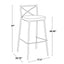 Modern Charlotte - Contemporary Fixed Height Barstool (Set of 2)