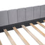 Upholstered Daybed With Ergonomic Design Backrest