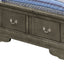 Upholstered Panel Sleigh Bed Design